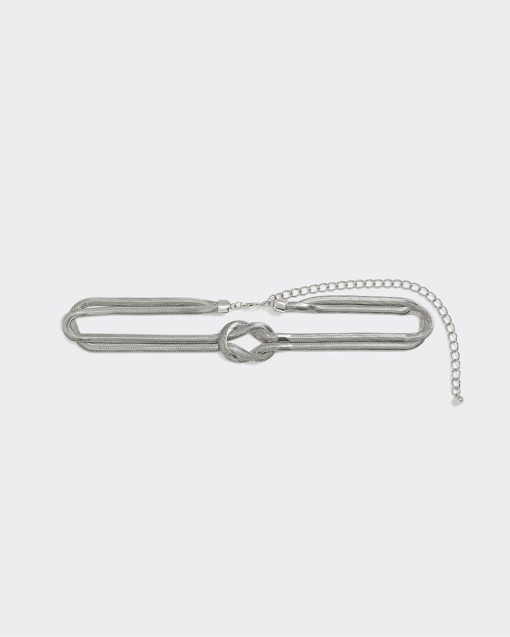 Chain Belt with Knot
